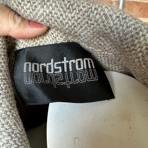 Nordstrom fleurette double breasted tweed pea coat - Picture 5 of 8